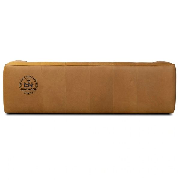 Royale Rest Leatherette Sofa – Bulk Comfort & Modern Style